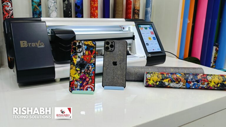 Mobile skin cutting plotter